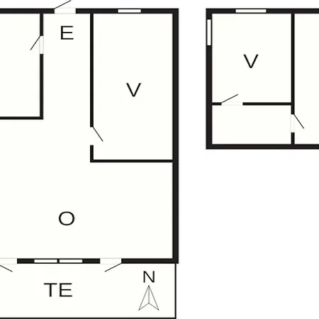 Holiday home 5 Person In Vestervig